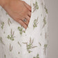 Aster Floral white Trouser/Pant