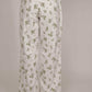 Aster Floral white Trouser/Pant