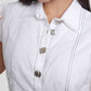 Zahra Linen White Top