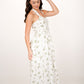 Debby White Floral Maxi Dress