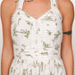 Debby White Floral Maxi Dress