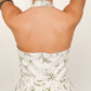 Debby White Floral Maxi Dress