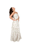 Flora White Maxi Skirt