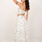 Flora White Floral Set