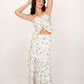 Flora White Floral Set