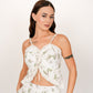 Flora White Floral Set