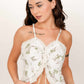 Flora White Floral Maxi Skirt