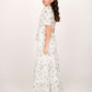 Iris White Floral Top