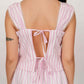 Jennifer Pink And White Stripe Top