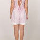 Jennifer Pink And White Stripe Top