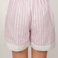 LUNA PINK AND WHITE STRIPED CO-ORD SET