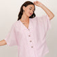LUNA PINK AND WHITE STRIPED CO-ORD SET