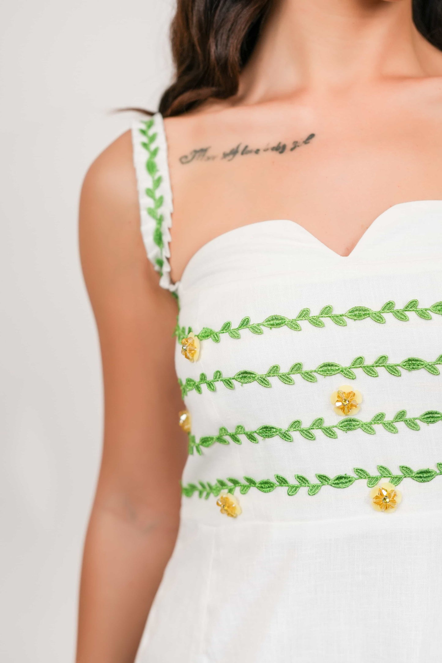 Lily White maxi dress