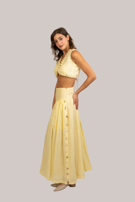 Ariel Yellow Top