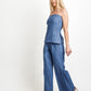 SAMANTHA BLUE  TOP