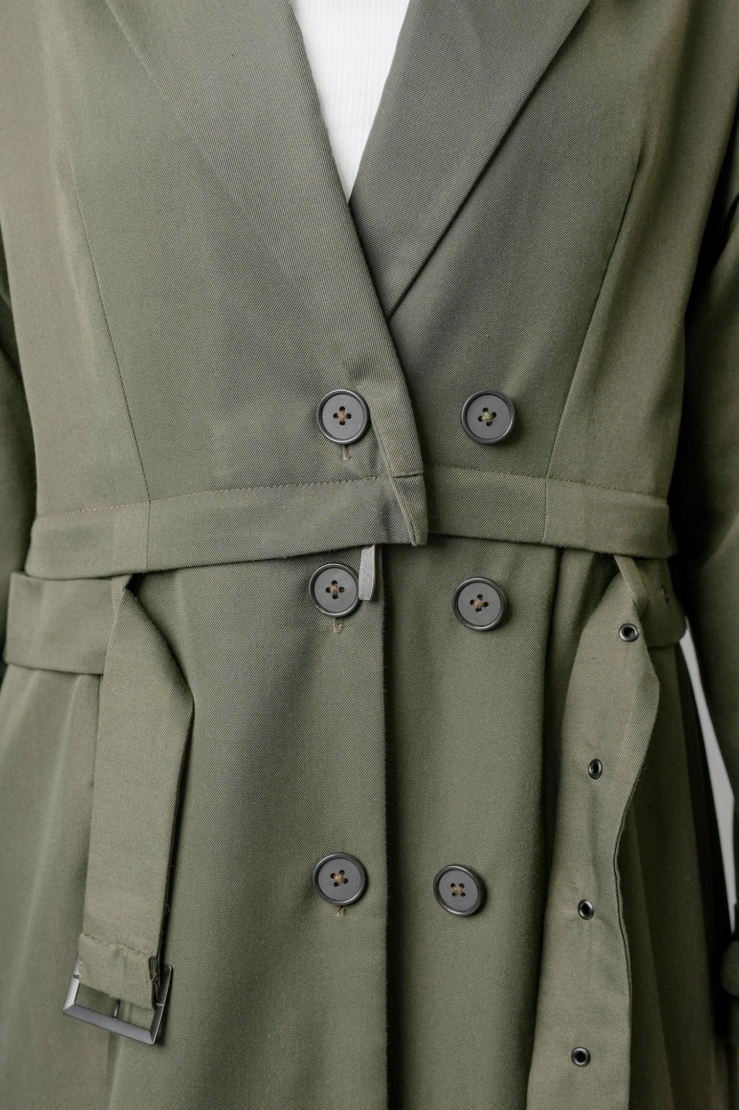 MATCHA TRENCH COAT - mudafashions