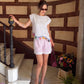 Fiji Summer Sleeveless White Linen Top