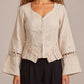 Rumi Top – Handcrafted Pure Linen Corset Top