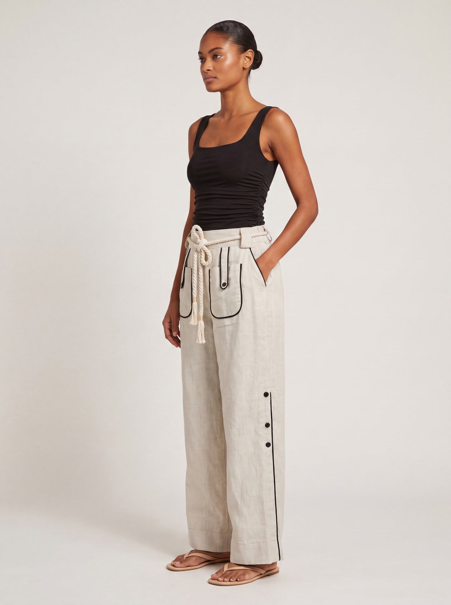 Aether Linen Trouser
