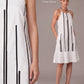 Pulse Dress White Sleeveless Linen Dress