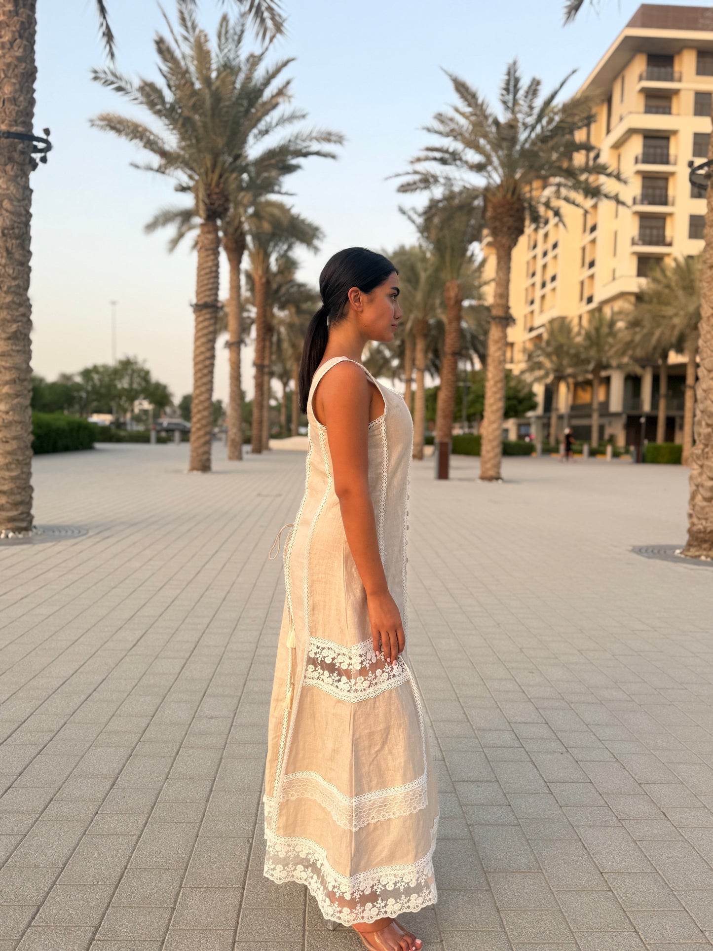Ibiza Beige Dress