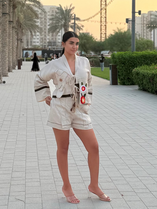 Emily Beige Top