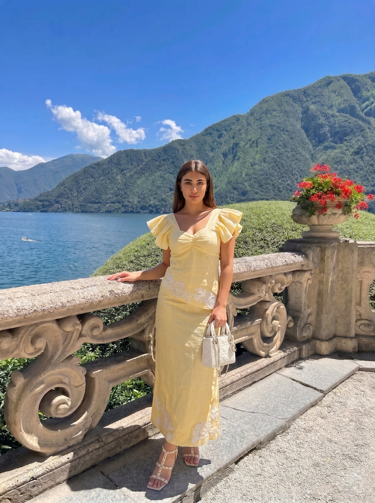 Blossom Yellow Skirt