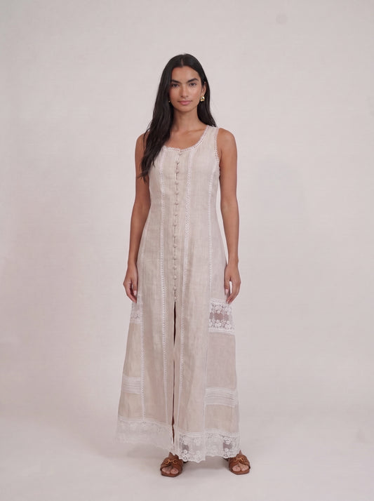 Ibiza Beige Dress
