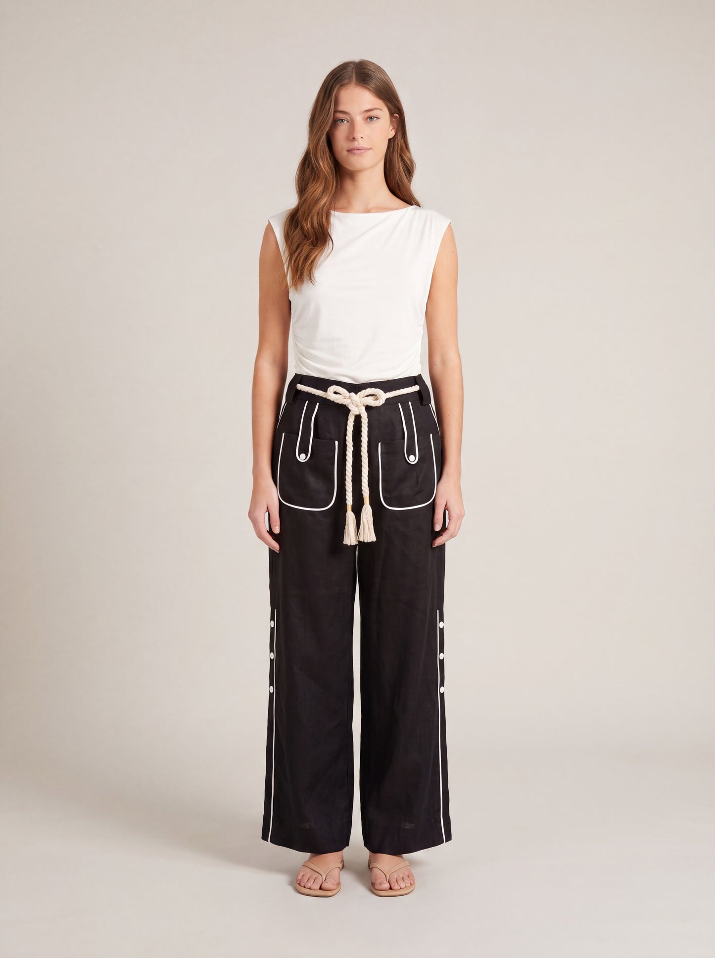 Aether Linen Trouser