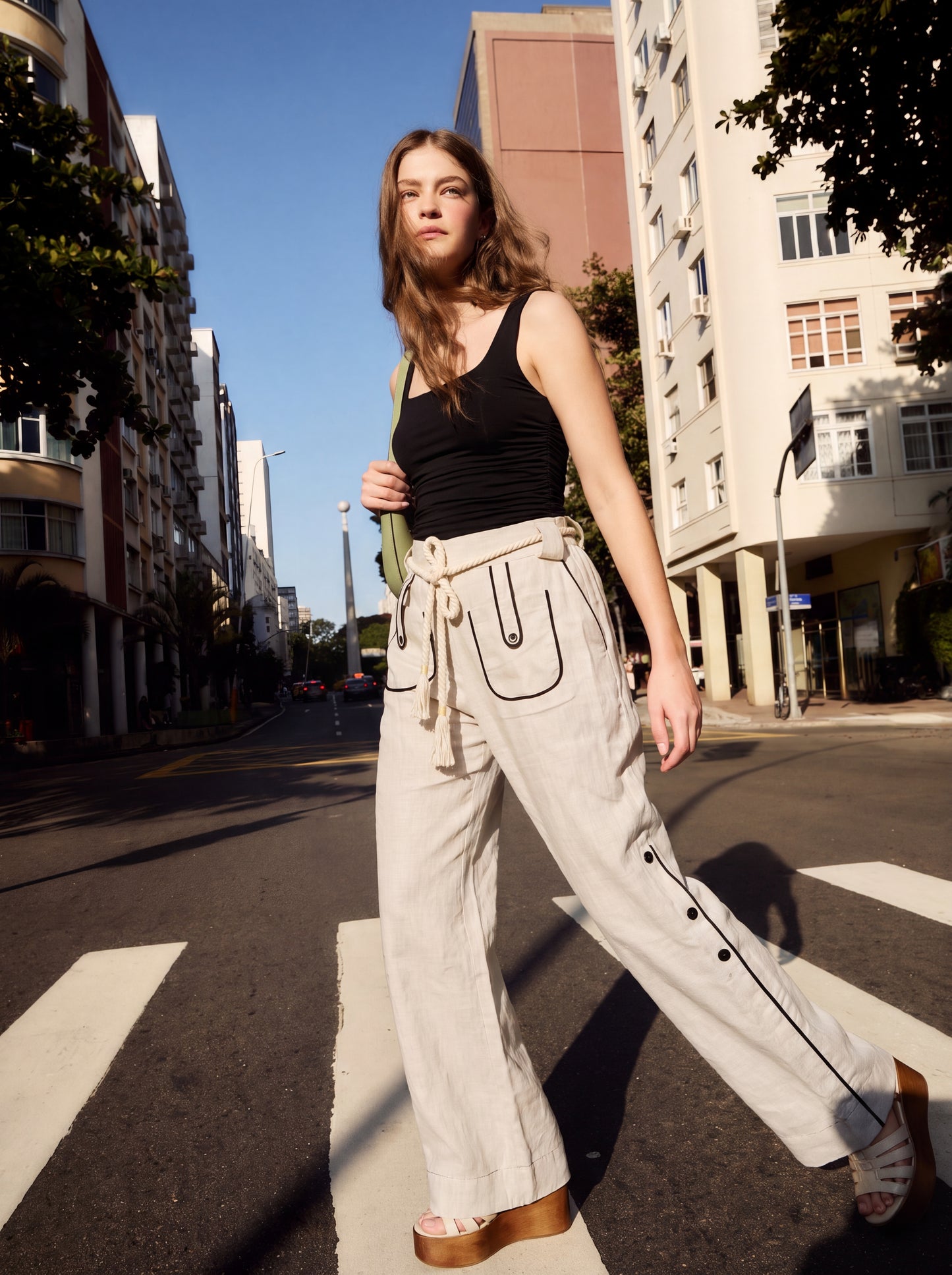 Aether Linen Trouser