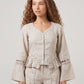 Rumi Top – Handcrafted Pure Linen Corset Top