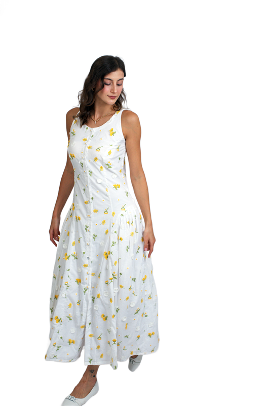 Zinnia Cotton Dress