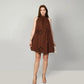 SCARLETT BROWN DRESS - mudafashions