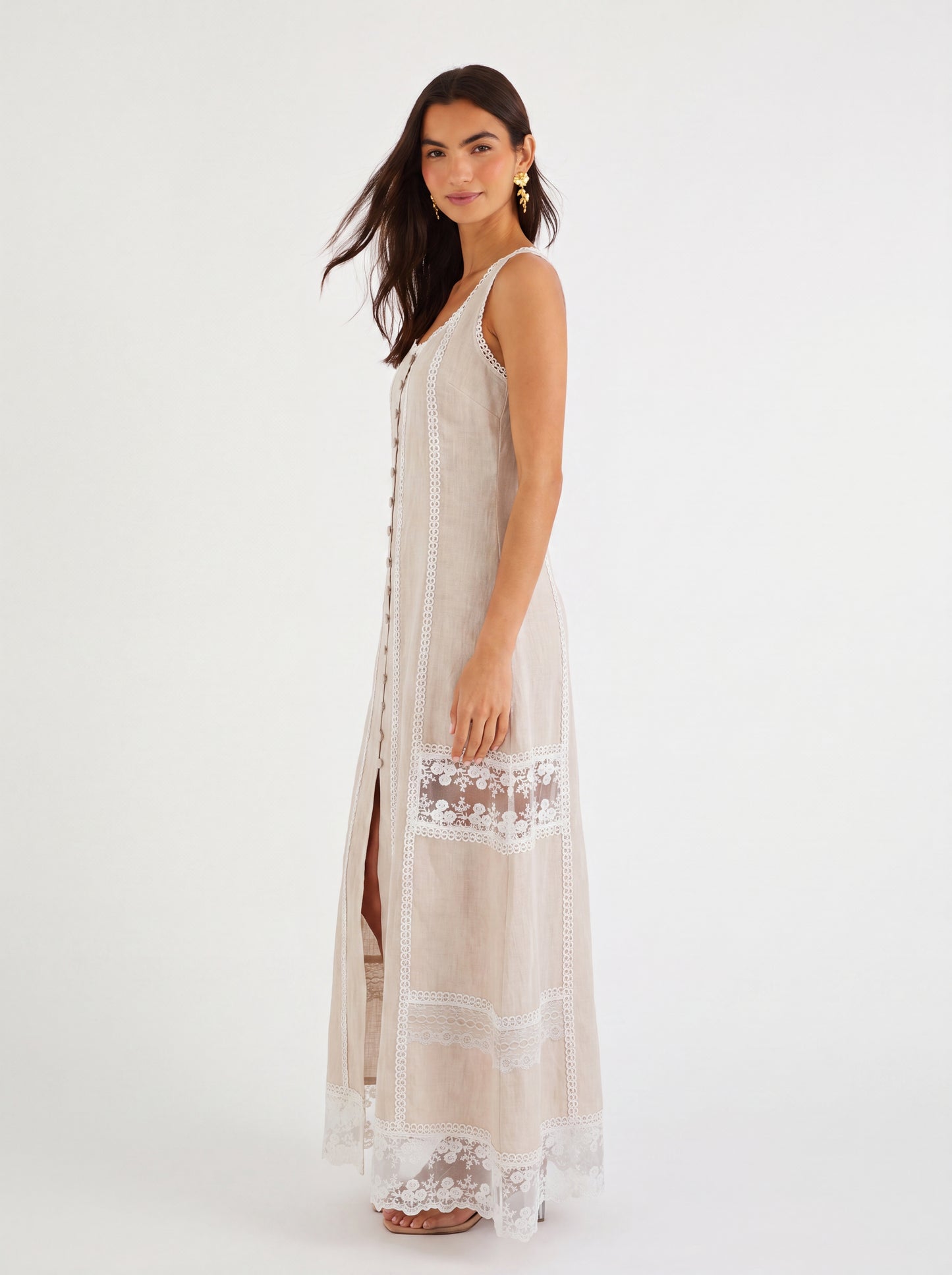 Ibiza Beige Dress