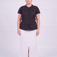 Inori Black Linen Skirt
