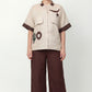 Barakah Beige Linen Shirt