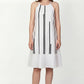 Pulse Dress White Sleeveless Linen Dress