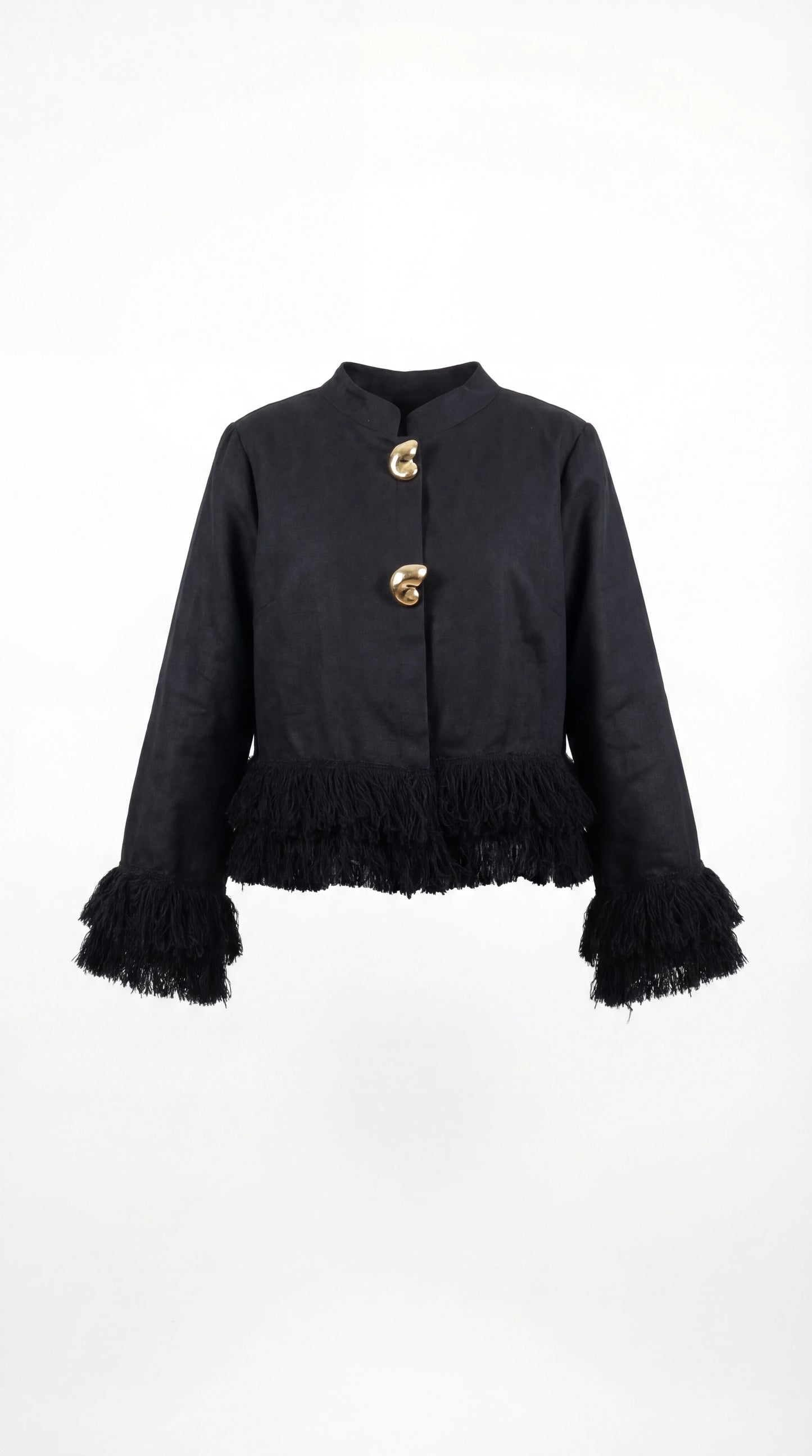 Whip Black Linen Co-Ord Set