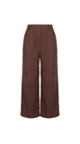 Emara Brown Linen Pant