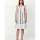 Pulse Dress White Sleeveless Linen Dress