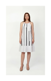 Pulse Dress White Sleeveless Linen Dress